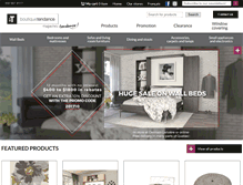 Tablet Screenshot of boutiquetendance.ca